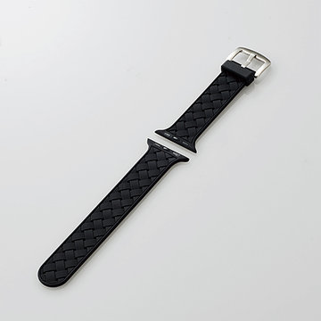 Apple Watch 44/42mm/バンド/イントレチャート/ブラック