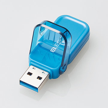 USBメモリ/USB3.1 Gen1/フリップキャップ/16GB/ブルー