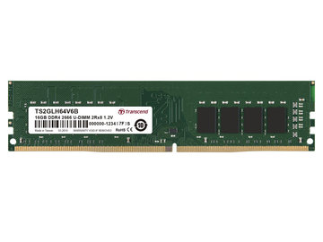 16GB DDR4-2666 U-DIMM 2Rx8 CL19 1.2V