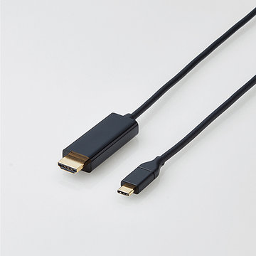 変換ケーブル/USB-C-HDMI/2m/ブラック