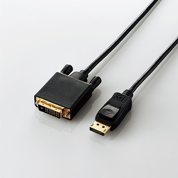 変換ケーブル/DisplayPort-DVI/1m/ブラック