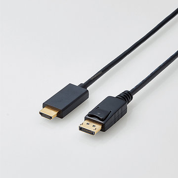 変換ケーブル/DisplayPort-HDMI/1m/ブラック