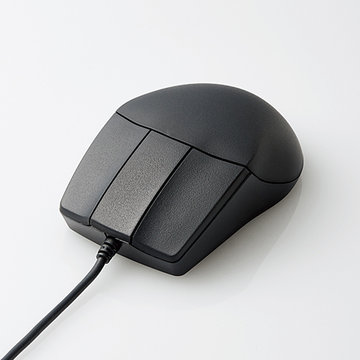 3D CAD向け3ボタンマウス/有線/ブラック