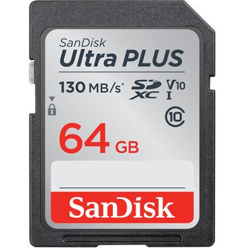 ウルトラ プラス SDXC UHS-I カード 64GB