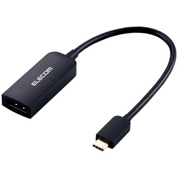 USB Type-C映像変換アダプタ/DP/ブラック