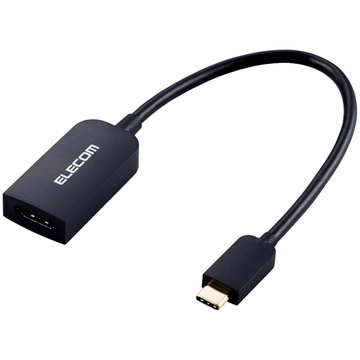 USB Type-C映像変換アダプタ/HDMI/30Hz/ブラック