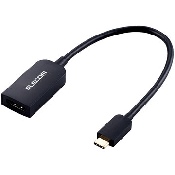 USB Type-C映像変換アダプタ/HDMI/60Hz/ブラック