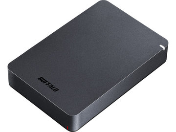 ひかりTVショッピング | USB3.1対応 耐衝撃ポータブルHDD 5TB ブラック HD-PGF5.0U3-GBKA｜バッファロー