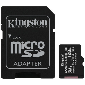 128GB microSDXCカード CL10 UHS-1 U1 AD付