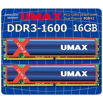UDIMM DDR3-1600 16GB(8GB×2) H/S