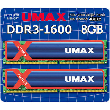 UDIMM DDR3-1600 8GB(4GB×2) H/S