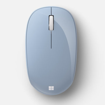 Microsoft Bluetooth マウス (パステル ブルー)
