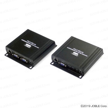 VGA・USB・音声・赤外線・RS232C CAT5e伝送器