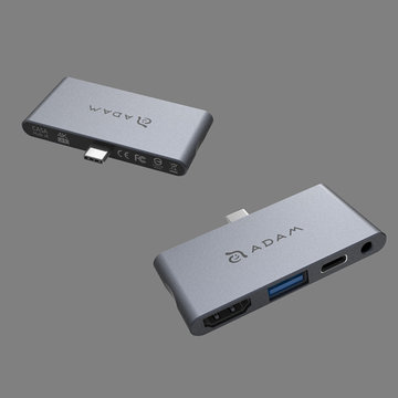 USB Type-C 4ポートハブ/Type-A/HDMI/オーディオ