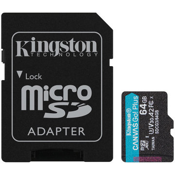 64GB microSDXCカード UHS-I U3 SDアダプタ付