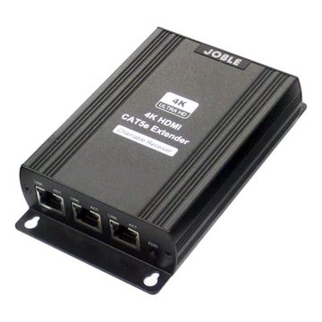 HDMI 4K対応CAT5e伝送受信器(再延長機能付)