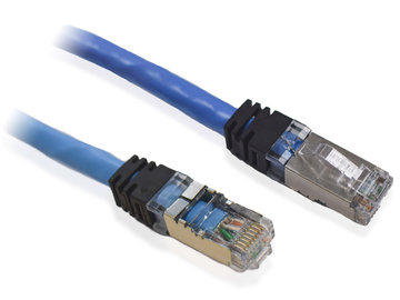 HDBaseT対応製品用Cat6A STP単線ケーブル/10m