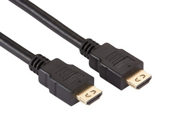 HDMI2.0ケーブル、18Gbps、イーサネット機能付き 0.9m
