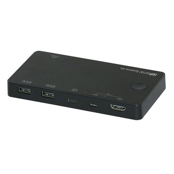 4K HDMIディスプレイ PC切替器 (USB-C/A対応)