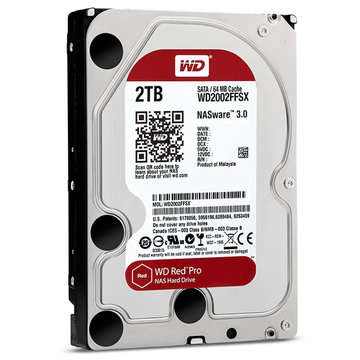 WD Red Pro 3.5インチHDD 2TB WD2002FFSX
