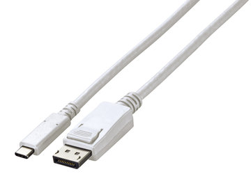 USB-C - DisplayPort変換ケーブル (2m) ホワイト
