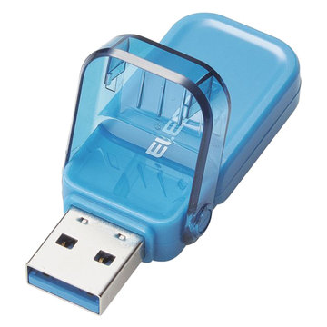 USBメモリー/USB3.1(Gen1)対応/128GB/ブルー
