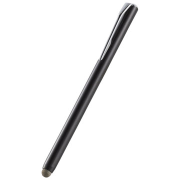スマホ・タブレット用タッチペン/磁気吸着/ブラック