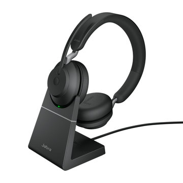 Evolve2 65 UC Stereo USB-A Stand Black