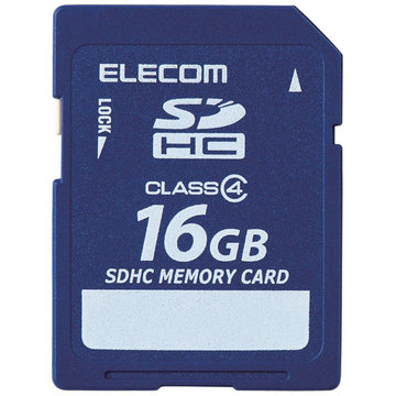 SDHCカード/データ復旧サービス付/Class4/16GB