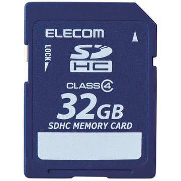 SDHCカード/データ復旧サービス付/Class4/32GB