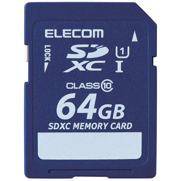 SDXCカード/データ復旧サービス付/Class10/64GB