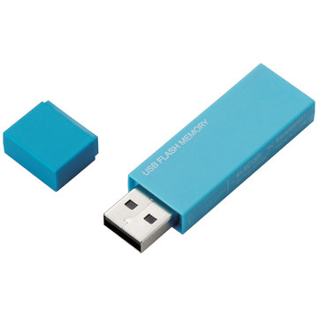 USBメモリー/USB2.0対応/16GB/ブルー