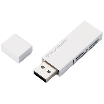 USBメモリー/USB2.0対応/32GB/ホワイト