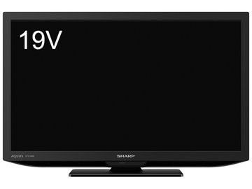 19V型デジタルハイビジョンLED液晶テレビ ブラック系