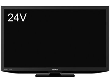 24V型デジタルハイビジョンLED液晶テレビ ブラック系