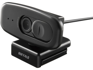 BUFFALO 200万画素WEBカメラ 1080P FullHD マイク ブラック BSW300MBK