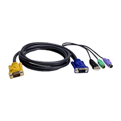 USB・PS/2コンボKVMケーブル SPHDタイプ 1.8m