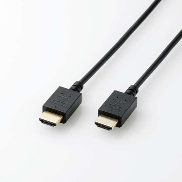 HDMIケーブル/Premium/スリム/1.0m/ブラック