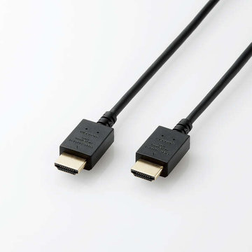 HDMIケーブル/Premium/やわらか/1.5m/ブラック