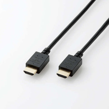 HDMIケーブル/Premium/やわらか/2.0m/ブラック