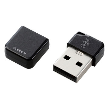 USBメモリ/誤消去防止機能ソフト対応/32GB/ブラック
