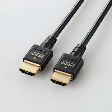 HDMIケーブル/HDMI2.1/ウルトラハイスピード/スリム/1.0m
