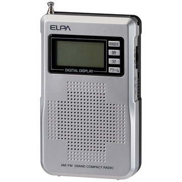 AM/FM液晶コンパクトラジオ