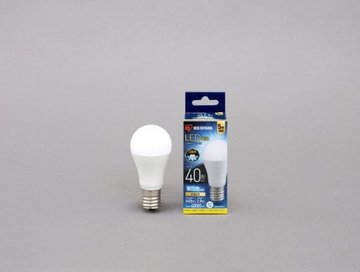 LED電球 E17 広配光 40形 昼白色
