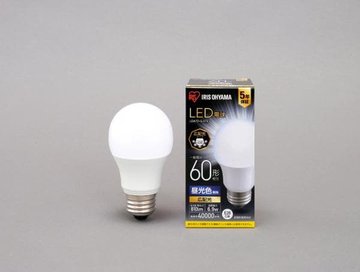 LED電球 E26 広配光 60形 昼光色
