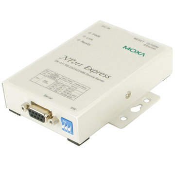 1ポート RS-232C/422/485 シリアルデバイスサーバ