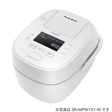 Panasonic 可変圧力IHジャー炊飯器 1.8L (ホワイト) SR-MPW181-W