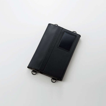 ARROWS Tab Q5010対応レザーケース/手帳型/ブラック