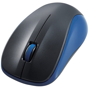 マウス/Bluetooth/IR LED/3ボタン/M/ブルー