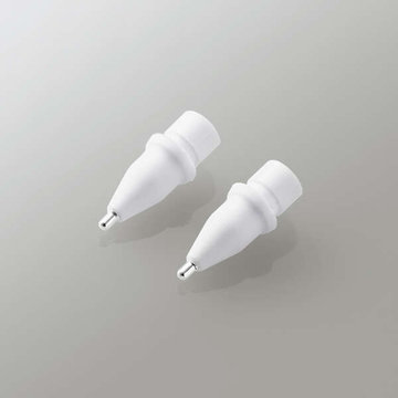 Apple Pencil用交換ペン先/金属製/極細/ホワイト